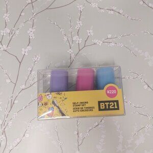 BT21 Self-Inking Stamp Set